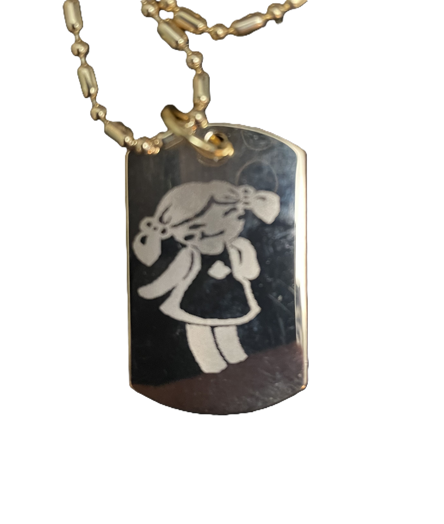 Small Gold Tag
