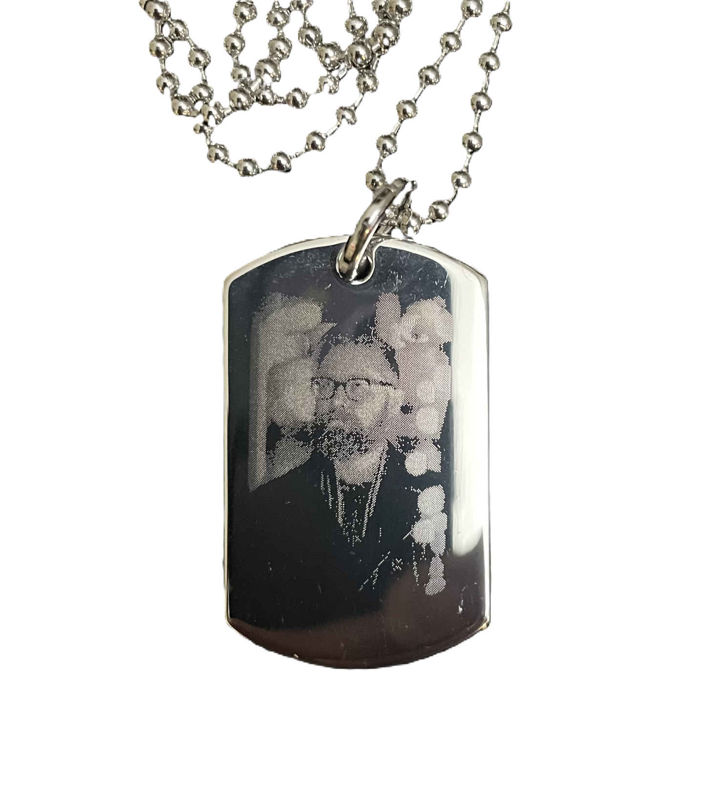 Small Silver Tag