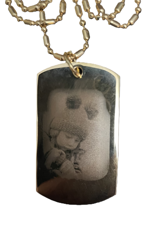Large Gold Tag