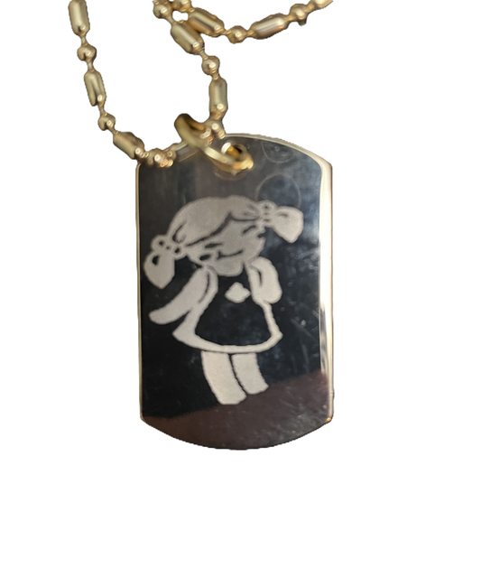 Small Gold Tag