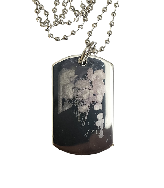 Small Silver Tag